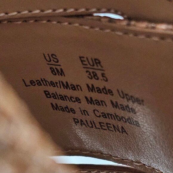 Sam Edelman Pauleena Platform Sandal Womens 8 Brown Woven Raffia Slide NEW - Picture 12 of 13